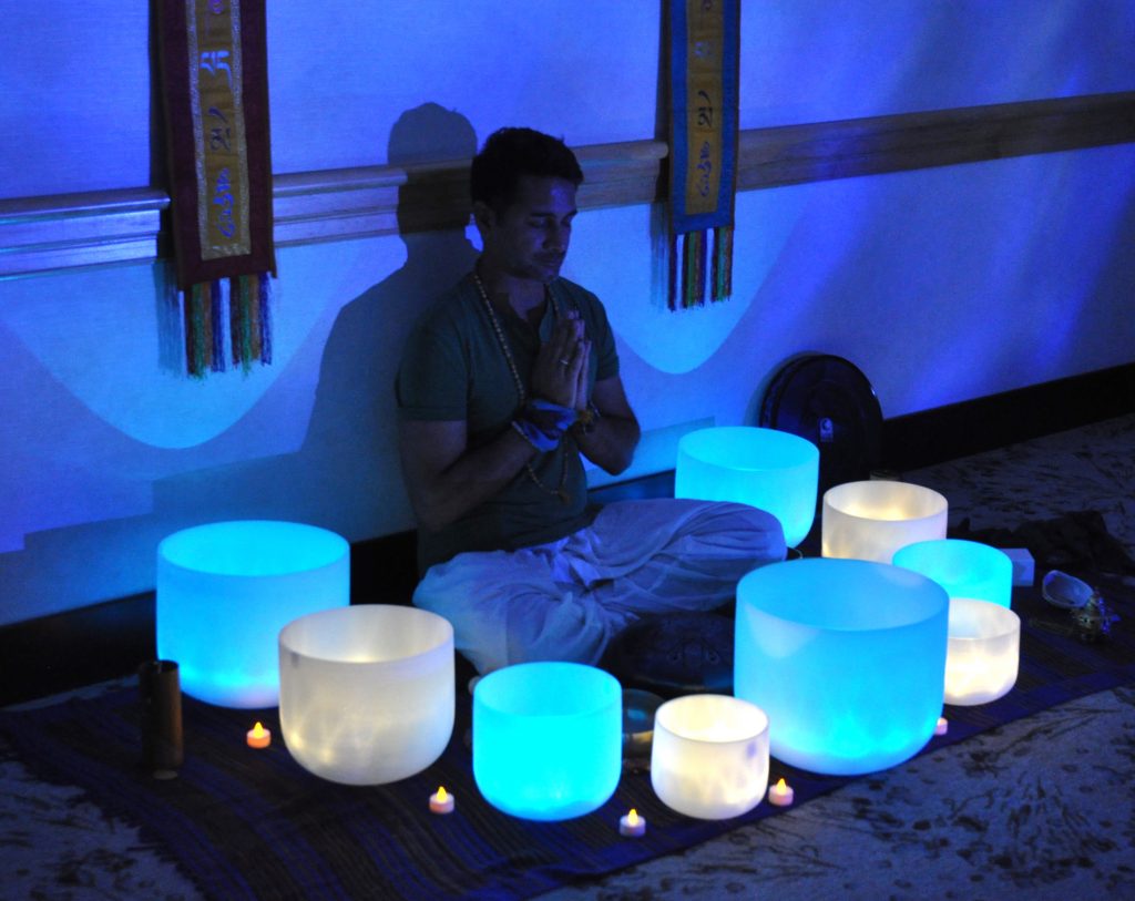 Guided Meditation with Crystal Singing Bowls