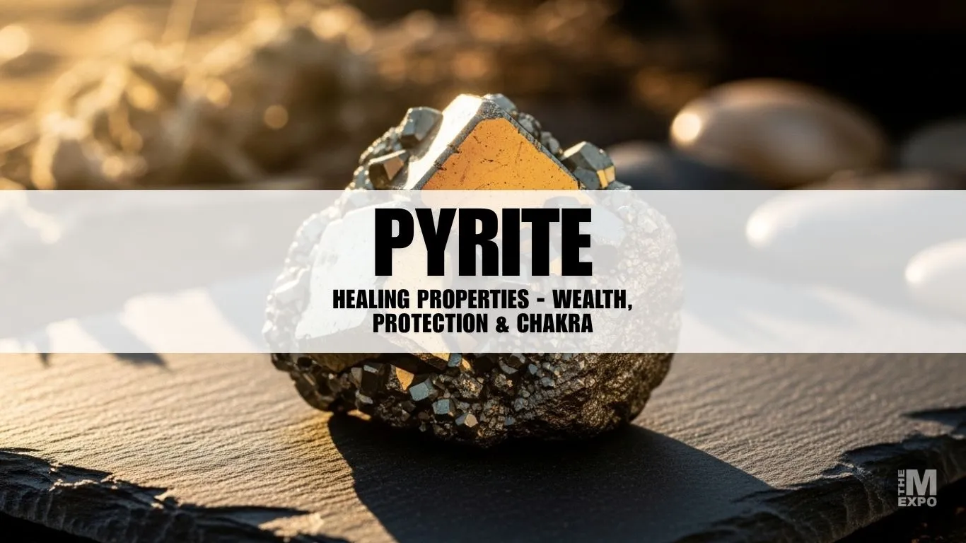 Pyrite Healing Properties​​​ - Wealth, Protection & Chakra