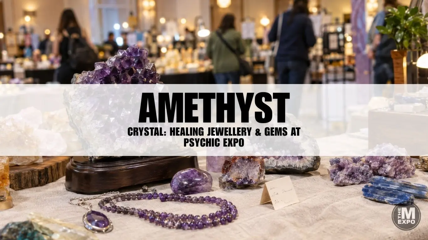 Amethyst Crystal: Healing Jewellery & Gems at Psychic Expo