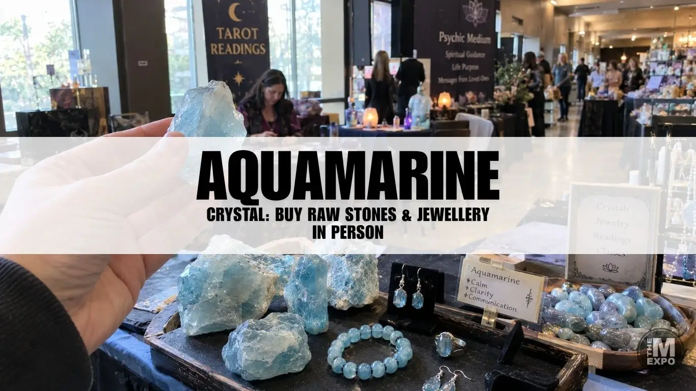 Aquamarine Crystal: Buy Raw Stones & Jewellery In Person