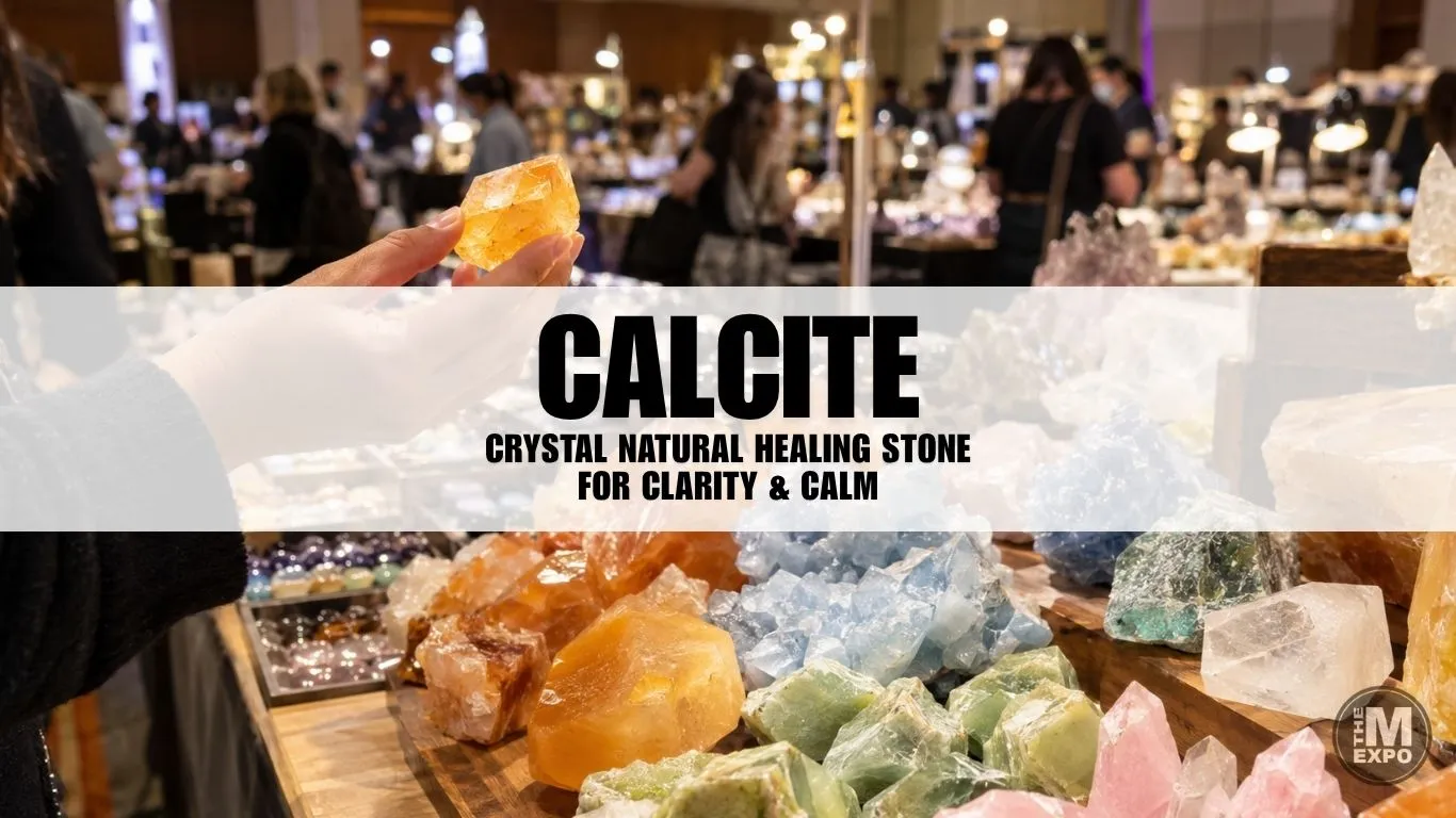 Calcite Crystal – Natural Healing Stone for Clarity & Calm